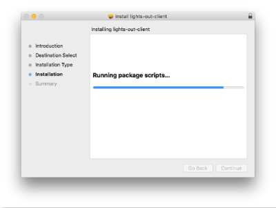 Installieren von Lights-Out auf macOS 4
