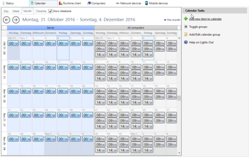 calendar groups in action