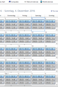 calendar user interface
