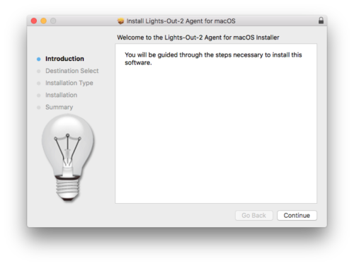 client installation on Mac