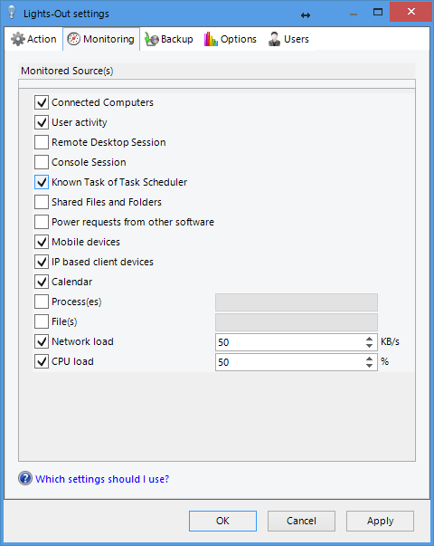 Selected sources