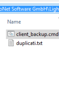 user defined backup scripts