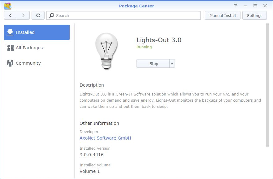 Lights-Out 3 on Synology