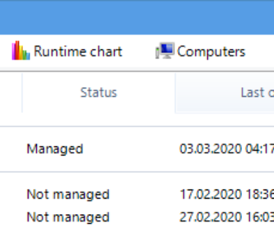 Secondary server as network device