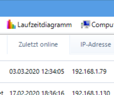 Sekundärer Server als Netzwerkgerät